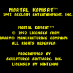Mortal Kombat – SNES